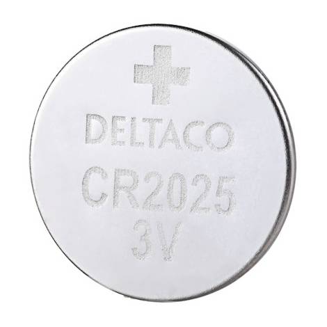 DELTACO Ultimate Μπαταρία Λιθίου, 3V, CR2025 10 Τεμάχια Οικολογική FSC Συσκευασία ULTB-CR2025-10P