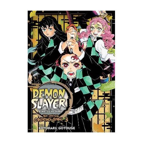 DEMON SLAYER COLORING BOOK 3PA