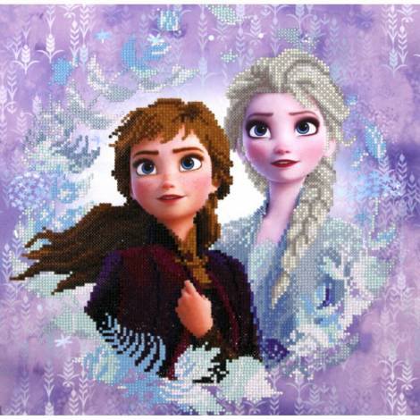 Diamond Dotz Frozen 2 Snow Sisters 40Χ40 Β - Βασικοί χρήστες Φαντασία CD Φαντασία