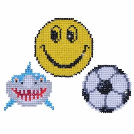 Diamond Dotz Sparkle Stickers Smile Α - Αρχάριοι χρήστες Παιδικό DD40 Παιδικό