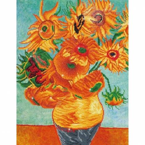 Diamond Dotz VAN GOGH Ηλιοτρόπια/Sunflowers 55,9X71,1 Δ - Προχωρημένοι χρήστες Τέχνη DD13 Τέχνη