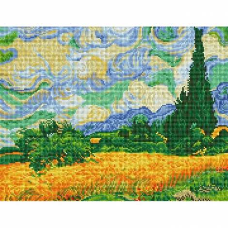 Diamond Dotz VAN GOGH Σιταροχώραφα/Wheat Fields 51Χ39εκ Δ - Προχωρημένοι χρήστες Τέχνη DD9 Τέχνη
