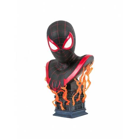 Diamond Marvel Legends in 3D PS5 Miles Morales 1/2 Scale Bust (FEB211935)