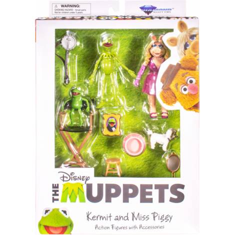 Diamond Muppets Select - Kermit And Miss Piggy Action Figure