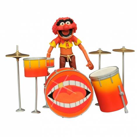 Diamond Select Toys: Φιγου΄ρα Animal & Drum Set Action (Muppets) (15cm) (DM208287)