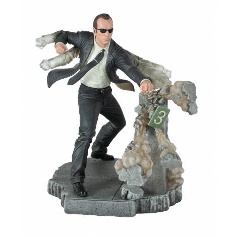 Diamond The Matrix - Agent Smith PVC Statue (25cm) (JUN232493)