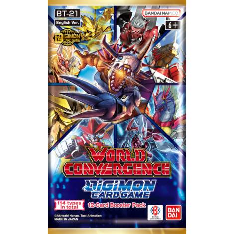 Digimon Card Game - BT21 World Convergence Booster