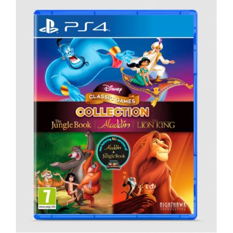 DISNEY CLASSIC GAMES COLLECTION: THE JUNGLE BOOK, ALADDIN & THE LION KING (PS4)