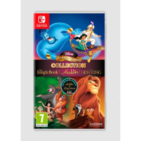 DISNEY CLASSIC GAMES COLLECTION: THE JUNGLE BOOK, ALADDIN & THE LION KING (Nintendo Switch)