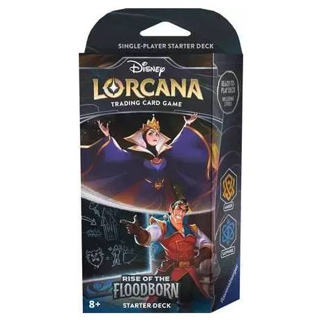 Disney Lorcana Rise Of The Floodborn The Queen & Gaston Deck