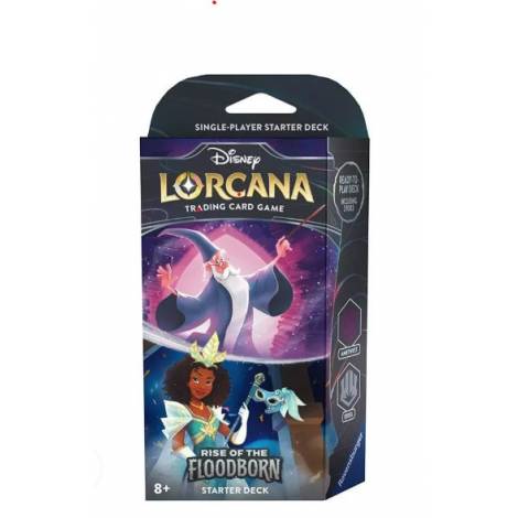 Disney Lorcana Trading Card Game: Rise of the Floodborn – Amethyst & Steel Starter Deck