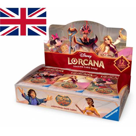 DISNEY - Lorcana - Trading Cards 24 Boosters Box Chapter 8