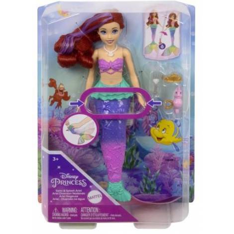 Disney: Princess - Swim  Splash Ariel Doll (HPD43)