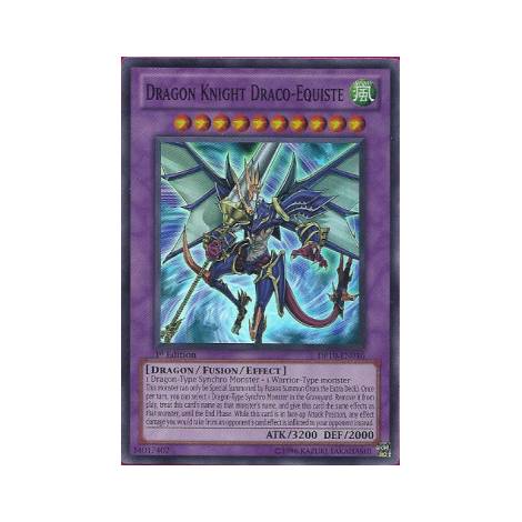 Dragon Knight Draco-Equiste SUPER RARE (DP10 UNLIMITED)