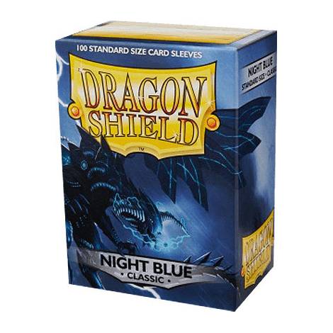 Dragon Shield Night Blue Sleeves Standard Size (100pcs)