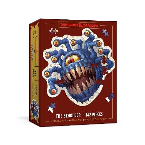 DUNGEONS   DRAGONS MINI SHAPED JIGSAW PUZZLE: THE BEHOLDER EDITION