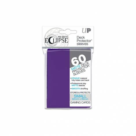 Eclipse Arctic Purple Small Matte Sleeves 60ct (REM15646)