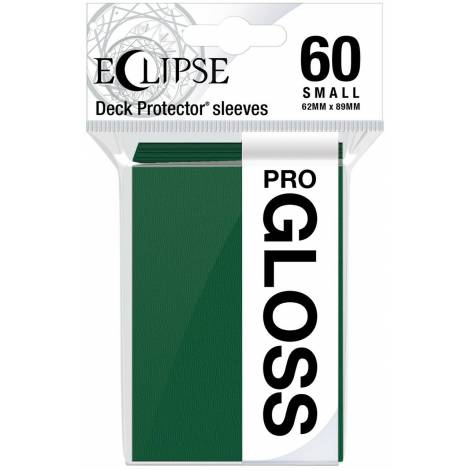 Eclipse Gloss Small Size Forest Green Sleeves (60ct) (REM15629)