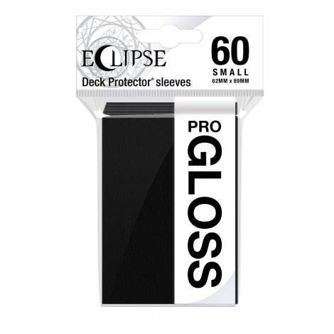 Eclipse Gloss Small Size Jet Black Sleeves (60ct) (REM15625)