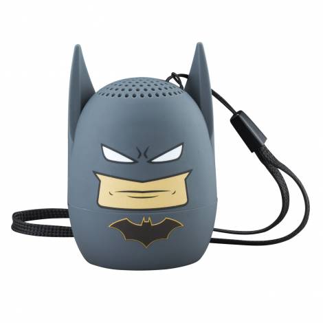eKids Batman Φορητό ηχείο Bluetooth για παιδιά με λουράκι καρπού (Ri-B63BM) (Γκρι/Μαύρο)