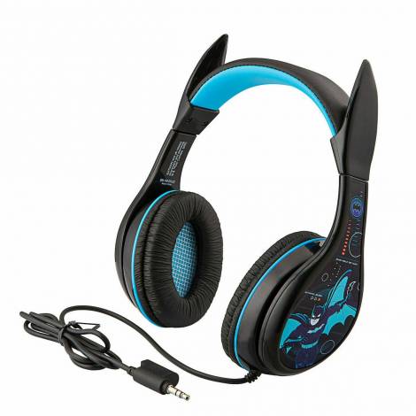eKids Batman Wired Headphones Μαύρο/Γαλάζιο (BM-140)