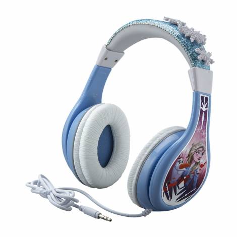 eKids Frozen 2 Ενσύρματα Ακουστικά με ασφαλή μέγιστη ένταση ήχου για παιδιά και εφήβους (FR-140v2) (Γαλάζιο/Λευκό)