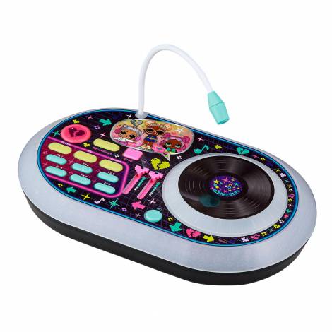 eKids LOL! Surprise Remix DJ - Party Mixer για παιδιά και εφήβους με ενσωματωμένο μικρόφωνο και οπτικοακουστικά εφέ (LL-625) (Μπλε/Γκρι)