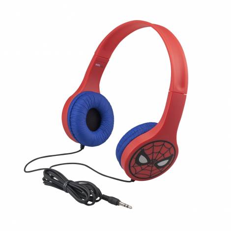 eKids Spiderman Ενσύρματα Ακουστικά με ασφαλή μέγιστη ένταση ήχου για παιδιά (SM-V126) (Κόκκινα)