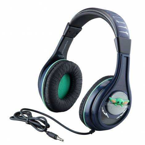 eKids The Mandalorian Ενσύρματα Ακουστικά με ασφαλή μέγιστη ένταση ήχου για παιδιά και εφήβους (MD-140) (Σκούρο Μπλε)