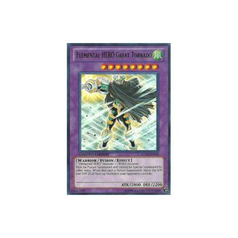 Elemental HERO Great Tornado (ULTRA RARE - LC02)