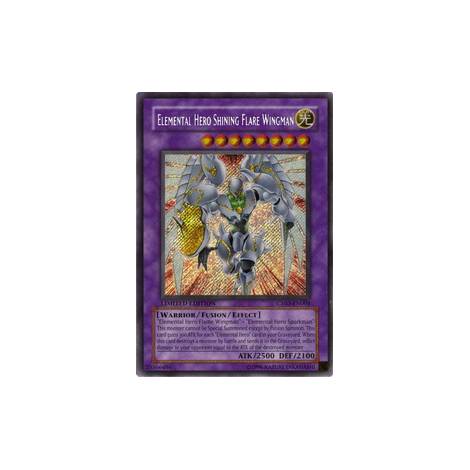 Elemental HERO Shining Flare Wingman SECRET RARE (CT03)