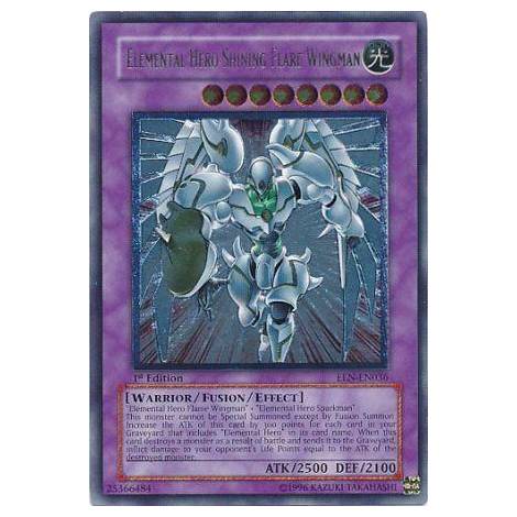 Elemental HERO Shining Flare Wingman ( Ultimate Rare - EEN UNLIMITED)