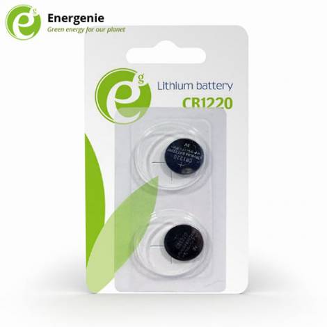 ENERGENIE BUTTON CELL CR1220 2-PACK (072-01-000918)
