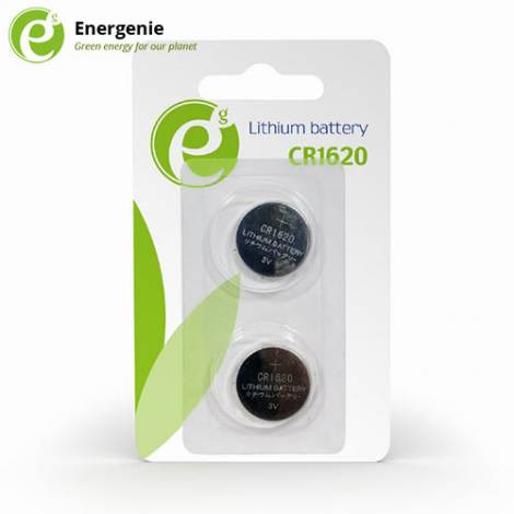 ENERGENIE BUTTON CELL CR1620 2-PACK (072-01-000917)