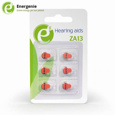ENERGENIE BUTTON CELL ZA13 6-PACK (072-01-000922)