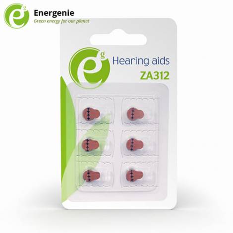 ENERGENIE BUTTON CELL ZA312 6-PACK