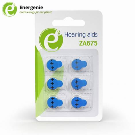 ENERGENIE BUTTON CELL ZA675 6-PACK (072-01-000921)