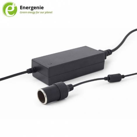 ENERGENIE CIGARETTE LIGHTER HOME CHARGER 60W BLACK (072-01-000958)