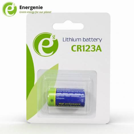 ENERGENIE LITHIUM CR123 BATTERY RETAIL PACK (072-01-000926)