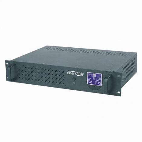 ENERGENIE RACK UPS 1200VA - ΜΑΥΡΟ
