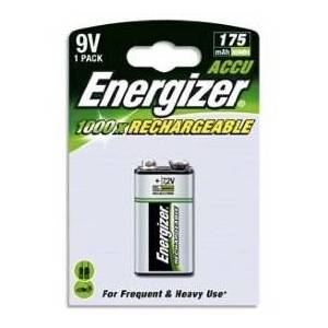 ENERGIZER RECHARGEABLE POWER PLUS 175mAh 9V - 1 PACK