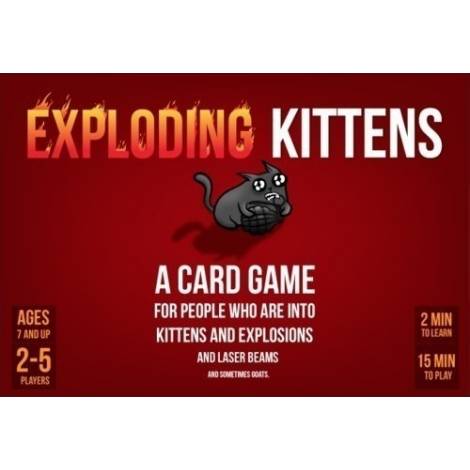 Επιτραπέζιο Exploding Kittens - Εκρηκτικά Γατιά ΚΑΙΣΣΑ