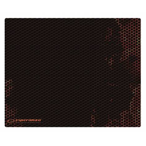 ESPERANZA gaming mouse pad Flame EGP103R, 400x300x3mm, μαύρο-κόκκινο