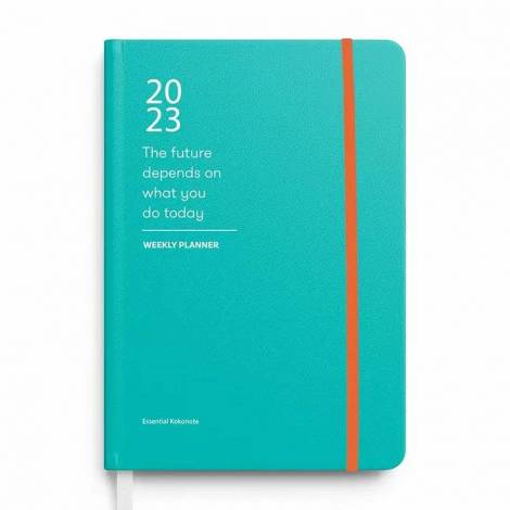 Ετήσιο Εβδομαδιαίο Ημερολόγιο 2023 Α5/15x21εκ COLOR FUN Blue Essential by Kokonote 15X21 (Α5) Μονόχρωμο Εβδομαδιαίο Στην τσάντα Ετήσια Kokonote 2023