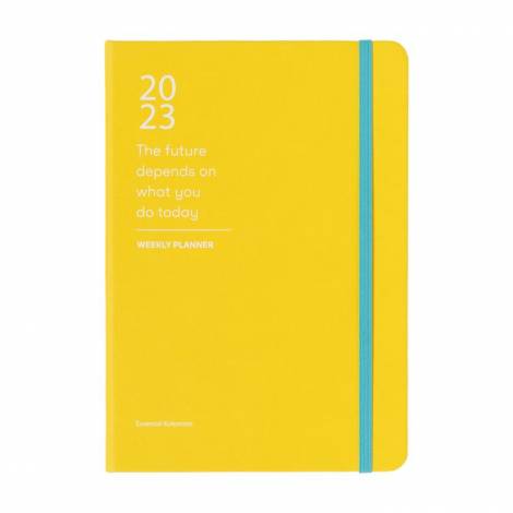 Ετήσιο Εβδομαδιαίο Ημερολόγιο 2023 Α5/15x21εκ COLOR FUN Yellow Essential by Kokonote 15X21 (Α5) Μονόχρωμο Εβδομαδιαίο