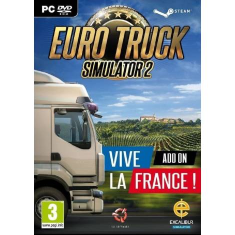 Euro Truck Simulator 2 Vive La France! Add-On - Steam CD Key (Κωδικός μόνο) (PC)
