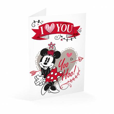 Ευχετήρια κάρτα DISNEY Minnie Love 12Χ17