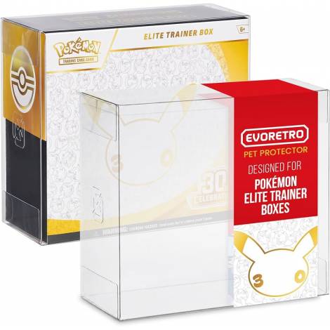 EVORETRO - PET Protector For ETB Pokemon 1 τεμάχιο
