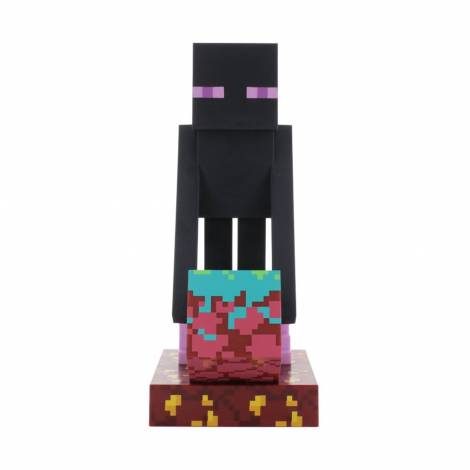 EXG Cable Guy Original: Minecraft - Nethergold Ore Enderman Phone & Controller Holder (CGCRMC500021)