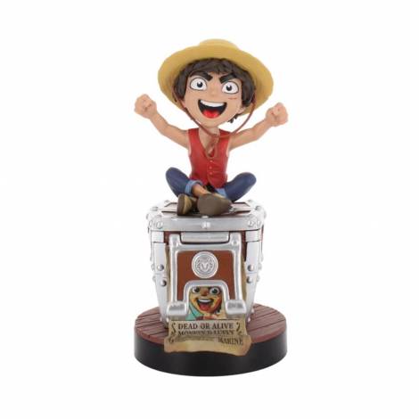 EXG Cable Guys: One Piece - Luffy 'Wanted Poster' Cable Guys Original Controller and Phone Holder (CGCROP400725)